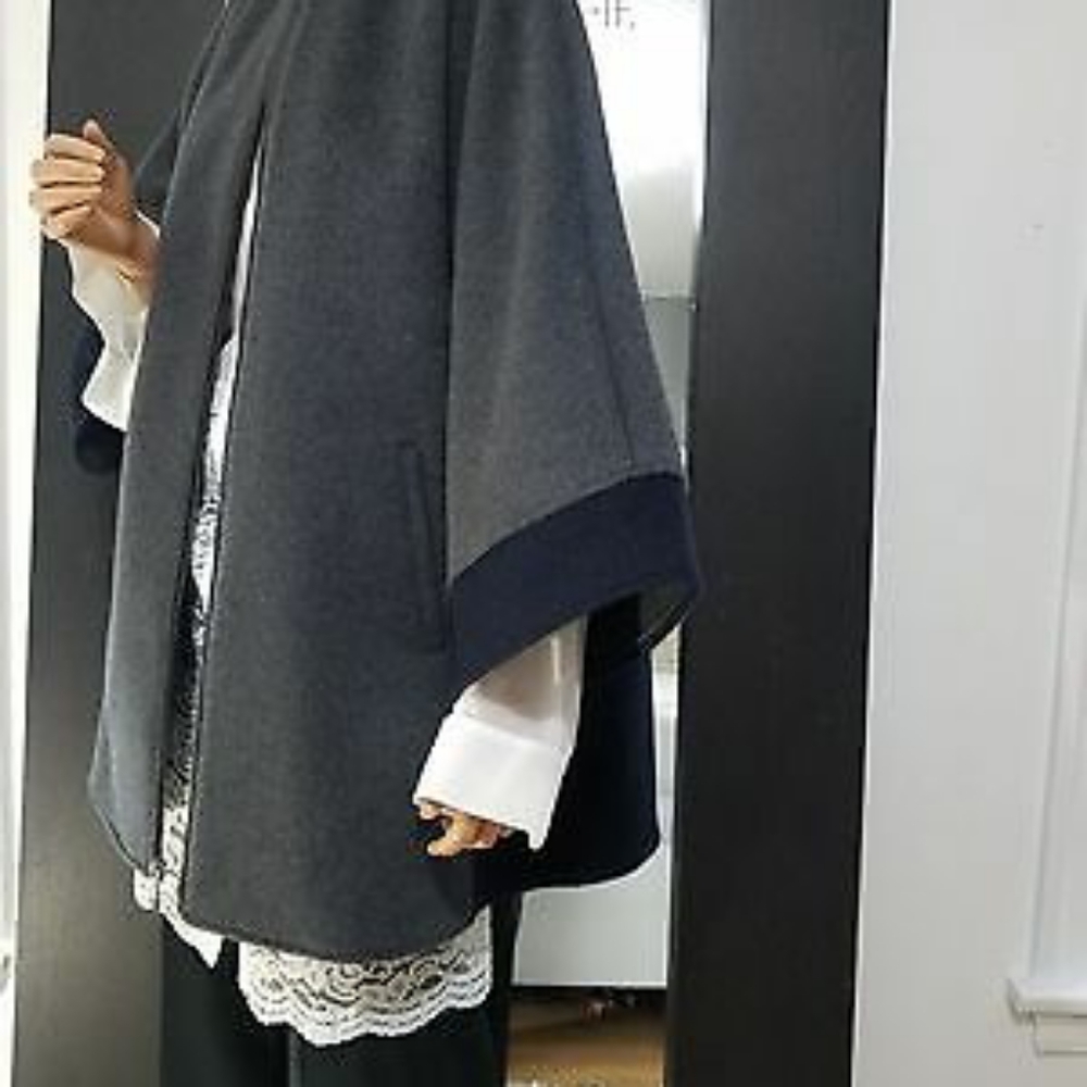 Bcbg Max Azria wool poncho